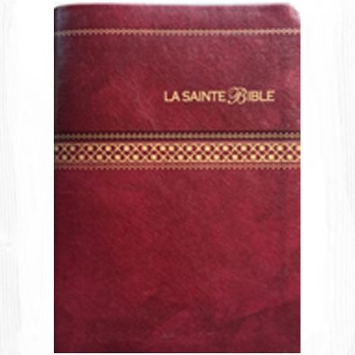 Bible Louis Segond LIGHT BURGUNDY SE B065